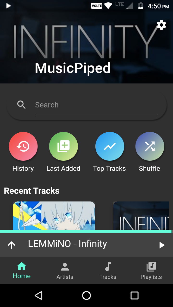 MusicPiped Screenshot 1